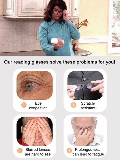 🎁Last day Hot Sale As low as $9.99 each🔥👓Ultra Light Anti Blue Presbyopic Glasses✨