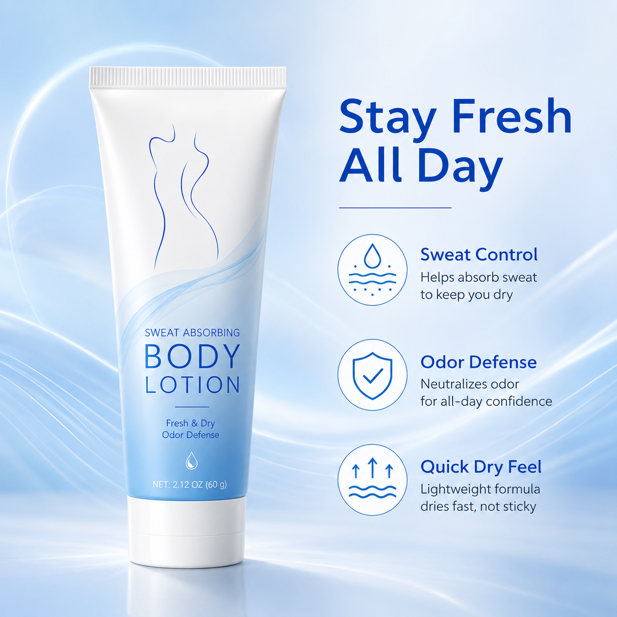 Sweat Control Body Lotion