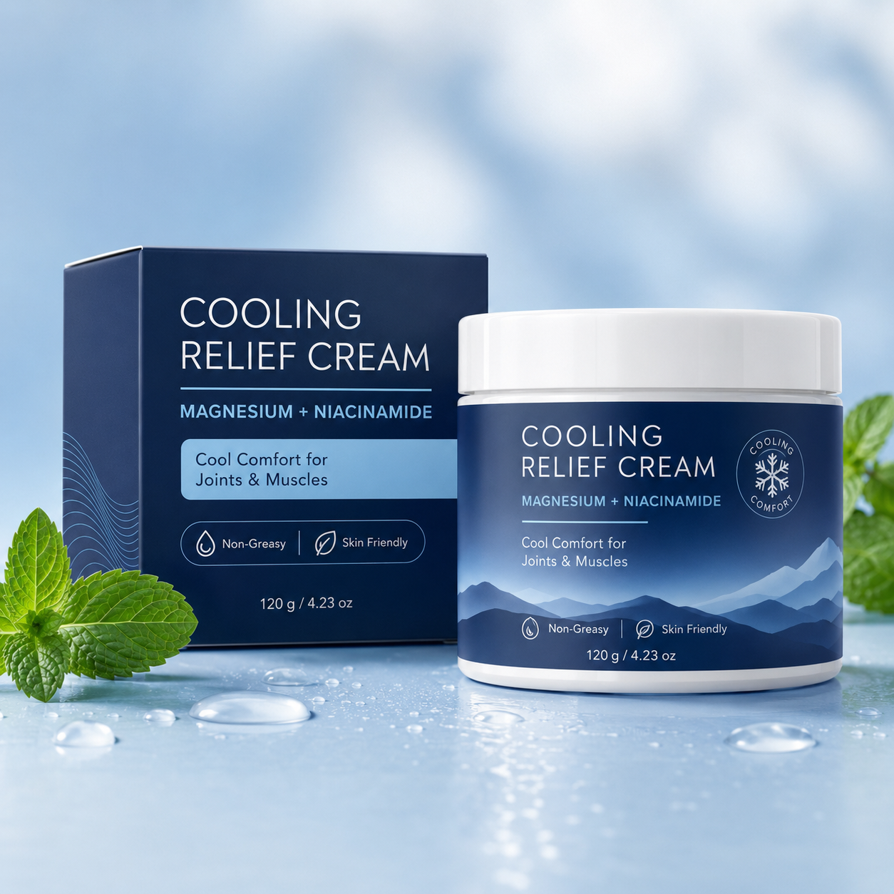Cooling Magnesium Body Cream